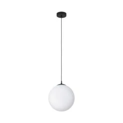 EGLO Suspension Rondo 3, Ø 30 cm, Noire