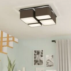 EGLO Plafonnier Mordazo, à 4 Lampes -Luminaire 10015304 1