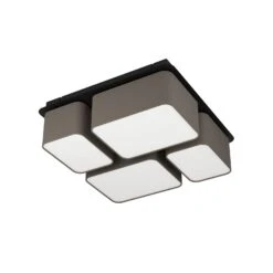 EGLO Plafonnier Mordazo, à 4 Lampes -Luminaire 10015304 2