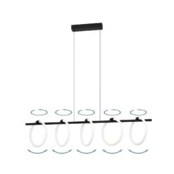 EGLO Suspension LED Caranacoa à 5 Lampes -Luminaire 10015306 4