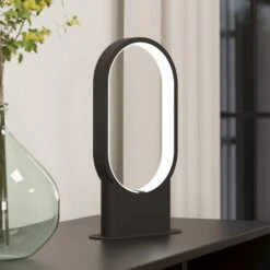 EGLO Lampe De Table LED Codriales En Noir