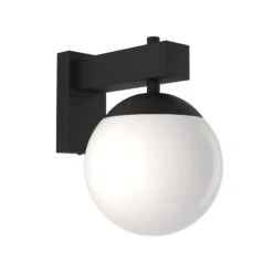 EGLO Applique Extérieur Bufalata Noire, Verre Opale 8 EGLO Applique Extérieur Bufalata Noire, Verre Opale -Luminaire 10015313 2