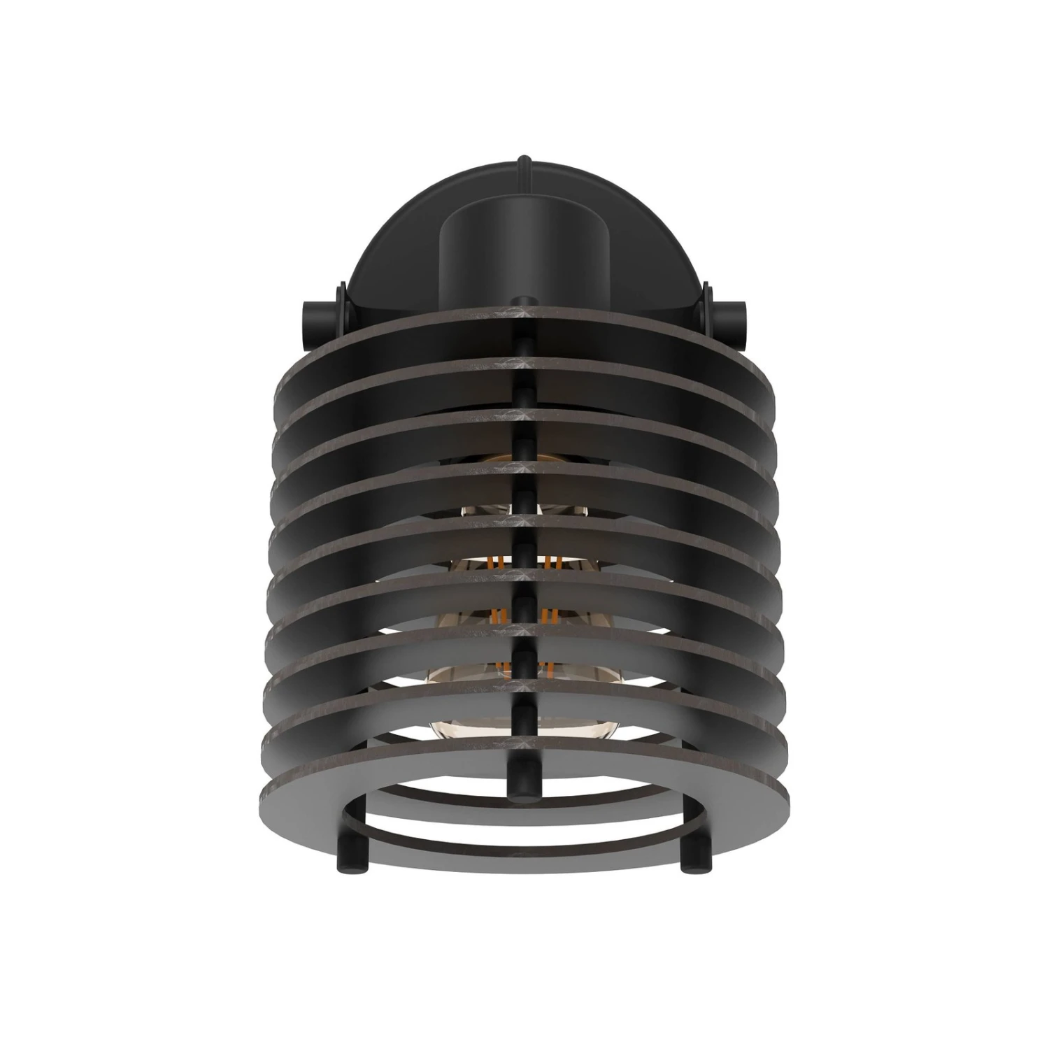 EGLO Applique Segovia, Abat-jour En Anneaux De Bois 6 EGLO Applique Segovia, Abat-jour En Anneaux De Bois – Image 4