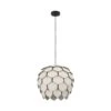 EGLO Suspension Mattanza Avec Abat-jour Gris -Luminaire 10015350