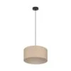EGLO Suspension Feniglia Avec Abat-jour En Lin Naturel -Luminaire 10015355