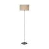 EGLO Lampe Sur Pied Feniglia Abat-jour En Lin Naturel 1 EGLO Lampe Sur Pied Feniglia Abat-jour En Lin Naturel -Luminaire 10015357