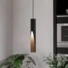 EGLO Suspension LED Barbotto En Noir/chêne, à 1 Lampe -Luminaire 10015363