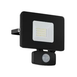 EGLO Spot D'extérieur LED Faedo 3 Capteur, Noir, 20 W -Luminaire 3000675 2