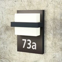 EGLO Applique D'extérieur LED Culpina Alu, Anthracite