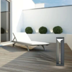 EGLO Potelet LED Nembro IP54 Aluminium Moulé Pression -Luminaire 3000715 1