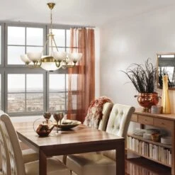 EGLO Suspension Savy à Huit Lampes -Luminaire 3001137 3