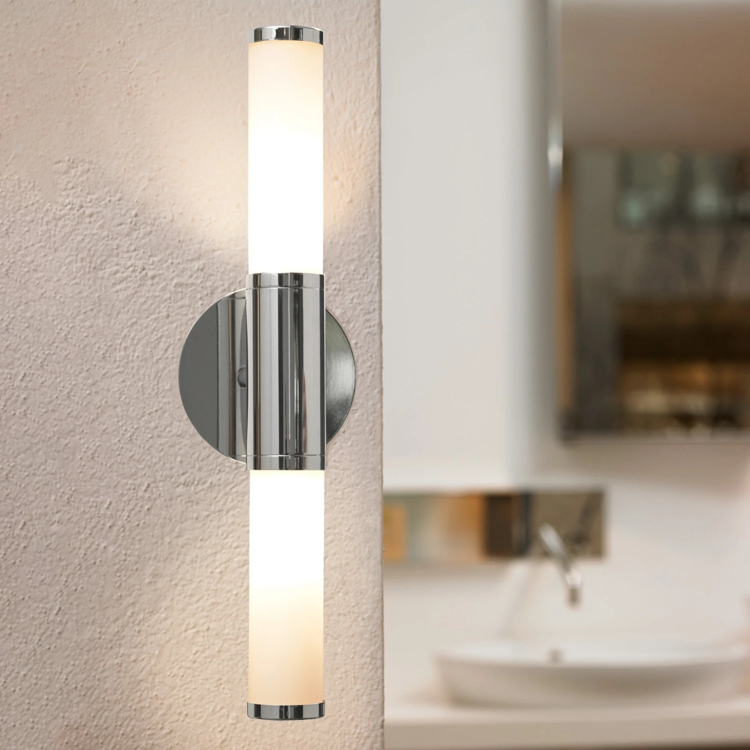 EGLO Magnifique Applique Palmo, à 2 Ampoules, Chromée 5 EGLO Magnifique Applique Palmo, à 2 Ampoules, Chromée – Image 3