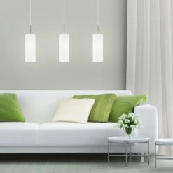 EGLO Suspension Troy, Nickel Mat/satinée, à 3 Lampes 15 EGLO Suspension Troy, Nickel Mat/satinée, à 3 Lampes -Luminaire 3031191 4