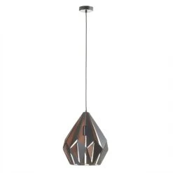 EGLO Suspension Carlton Noire-cuivrée Ø 31 cm -Luminaire 3031606 2