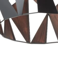 EGLO Suspension Carlton Noire-cuivrée Ø 31 cm -Luminaire 3031606 5