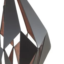 EGLO Suspension Carlton Noire-cuivrée Ø 31 cm -Luminaire 3031606 6