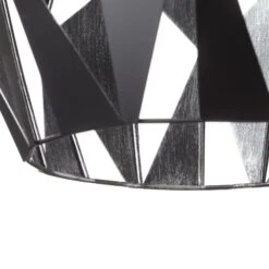 EGLO Suspension Carlton Noire-argentée Ø 31 cm -Luminaire 3031607 6