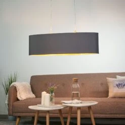 EGLO Suspension Textile Noire-dorée Lecio 12 EGLO Suspension Textile Noire-dorée Lecio -Luminaire 3031697 4