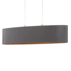 EGLO Suspension Textile Chic Lecio, Dorée-noire -Luminaire 3031698 4