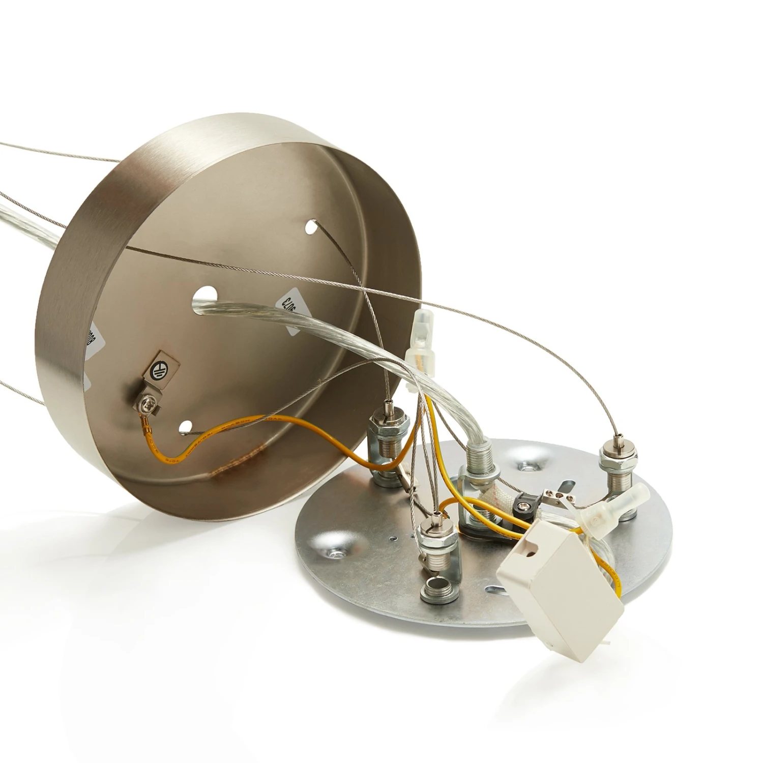 EGLO Suspension En Tissu Maserlo, Cappuccino, 53 cm 11 EGLO Suspension En Tissu Maserlo, Cappuccino, 53 cm – Image 9