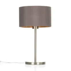 EGLO Lampe à Poser En Tissu Maserlo, Cappuccino -Luminaire 3031706 4
