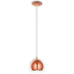 EGLO Suspension Rocamar à 1 Lampe En Cuivré -Luminaire 3031750 4