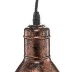 EGLO Suspension Priddy 1 à 1 Lampe, Cuivre Ancien -Luminaire 3031783 5