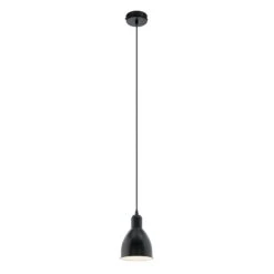 EGLO Suspension Priddy 1 à 1 Lampe, Noir 9 EGLO Suspension Priddy 1 à 1 Lampe, Noir -Luminaire 3031788 3