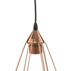 EGLO Suspension Vintage 3 Lampes, Finition Cuivre 15 EGLO Suspension Vintage 3 Lampes, Finition Cuivre -Luminaire 3031864 5
