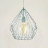 EGLO Suspension Carlton, Vintage, Vert Menthe Ø 31 cm
