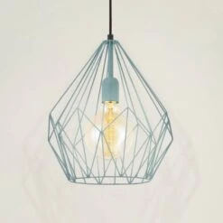 EGLO Suspension Carlton, Vintage, Vert Menthe Ø 31 cm