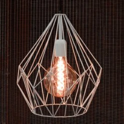 EGLO Suspension Carlton, Vintage, Vert Menthe Ø 31 cm -Luminaire 3031866 3