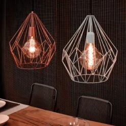 EGLO Suspension Carlton, Vintage, Vert Menthe Ø 31 cm -Luminaire 3031866 5