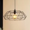 EGLO Suspension Carlton 2, Noire Ø 45,5 cm -Luminaire 3031867