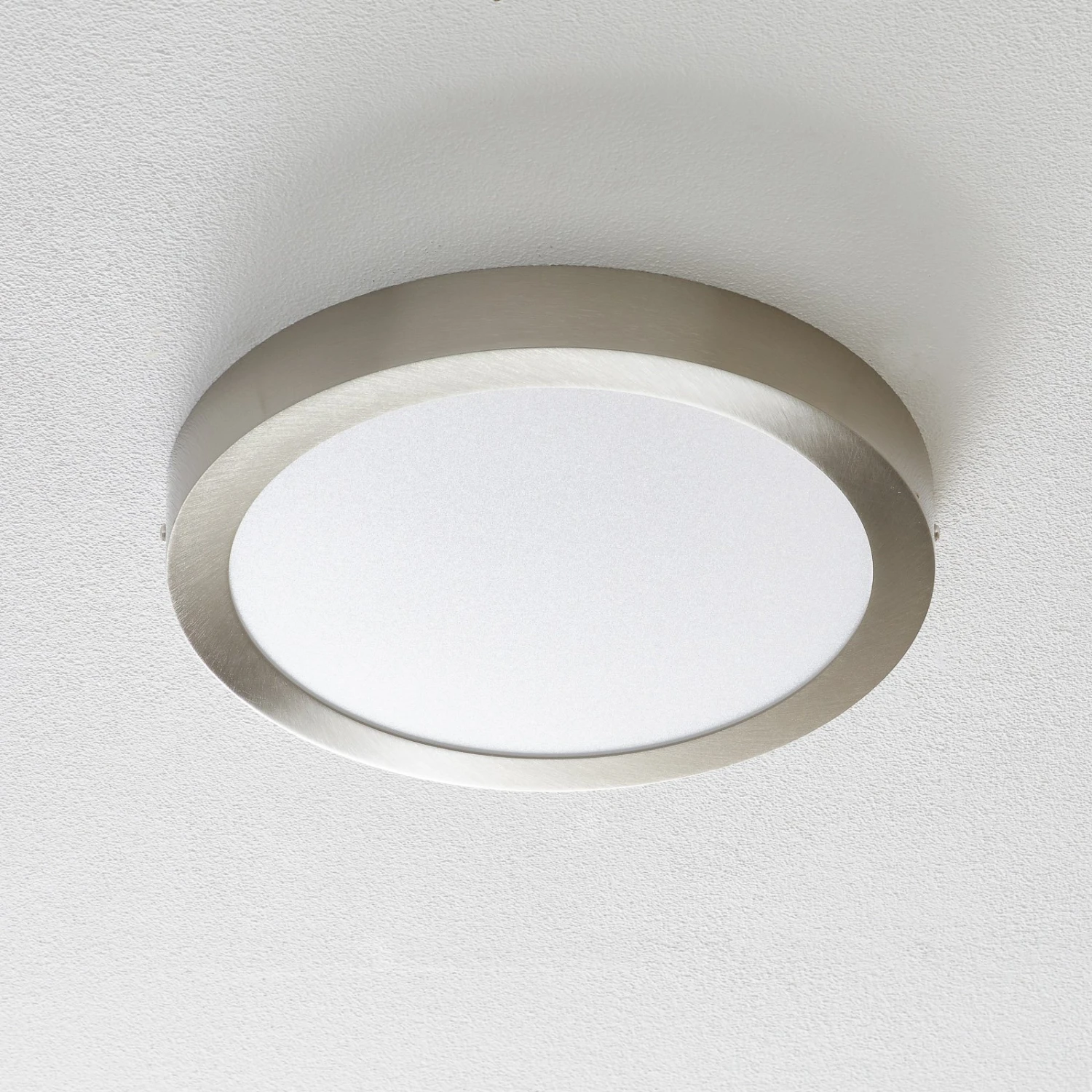 EGLO Connect Fueva-C Plafonnier Ø 30 cm Nickel 4 EGLO Connect Fueva-C Plafonnier Ø 30 cm Nickel – Image 2