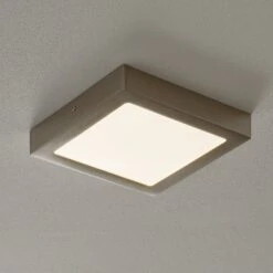 EGLO Connect Fueva-C Plafonnier 22,5 cm Nickel