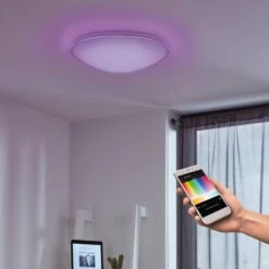 EGLO Connect Giron-C Plafonnier LED Blanc -Luminaire 3032069 3