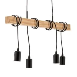 EGLO Suspension Townshend à 4 lampes -Luminaire 3032131 4