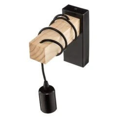EGLO Applique Townshend à élément En Bois -Luminaire 3032132 5