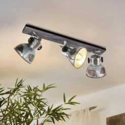 EGLO Plafonnier Barnstaple Au Look Industriel 3 Lampes 9 EGLO Plafonnier Barnstaple Au Look Industriel 3 Lampes -Luminaire 3032138 2