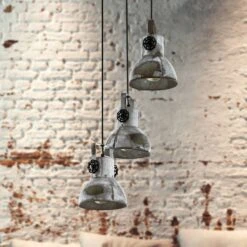 EGLO Suspension Barnstaple Au Design Industriel