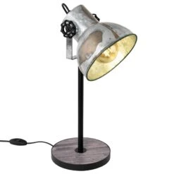 EGLO Lampe à Poser Barnstaple Au Design Industriel -Luminaire 3032141 3