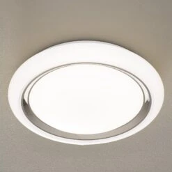 EGLO Connect Capasso-C Plafonnier LED Blanc Chromé
