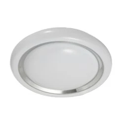 EGLO Connect Capasso-C Plafonnier LED Blanc Chromé -Luminaire 3032150 3