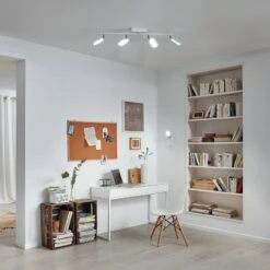 EGLO Connect Palombare-C Plafonnier LED à 4 Lampes -Luminaire 3032187 2