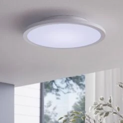 EGLO Connect Sarsina-C Plafonnier LED, 30 cm -Luminaire 3032204 3