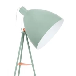 EGLO Lampadaire Dundee Au Look Rétro En Vert Menthe -Luminaire 3032272 2