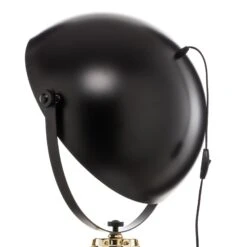 EGLO Lampadaire Covaleda Avec Support Trépied Noir/doré -Luminaire 3032277 6