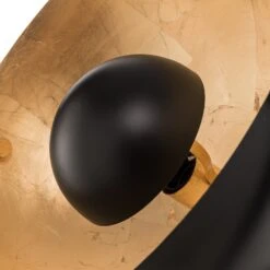 EGLO Lampadaire Covaleda Avec Support Trépied Noir/doré -Luminaire 3032277 7