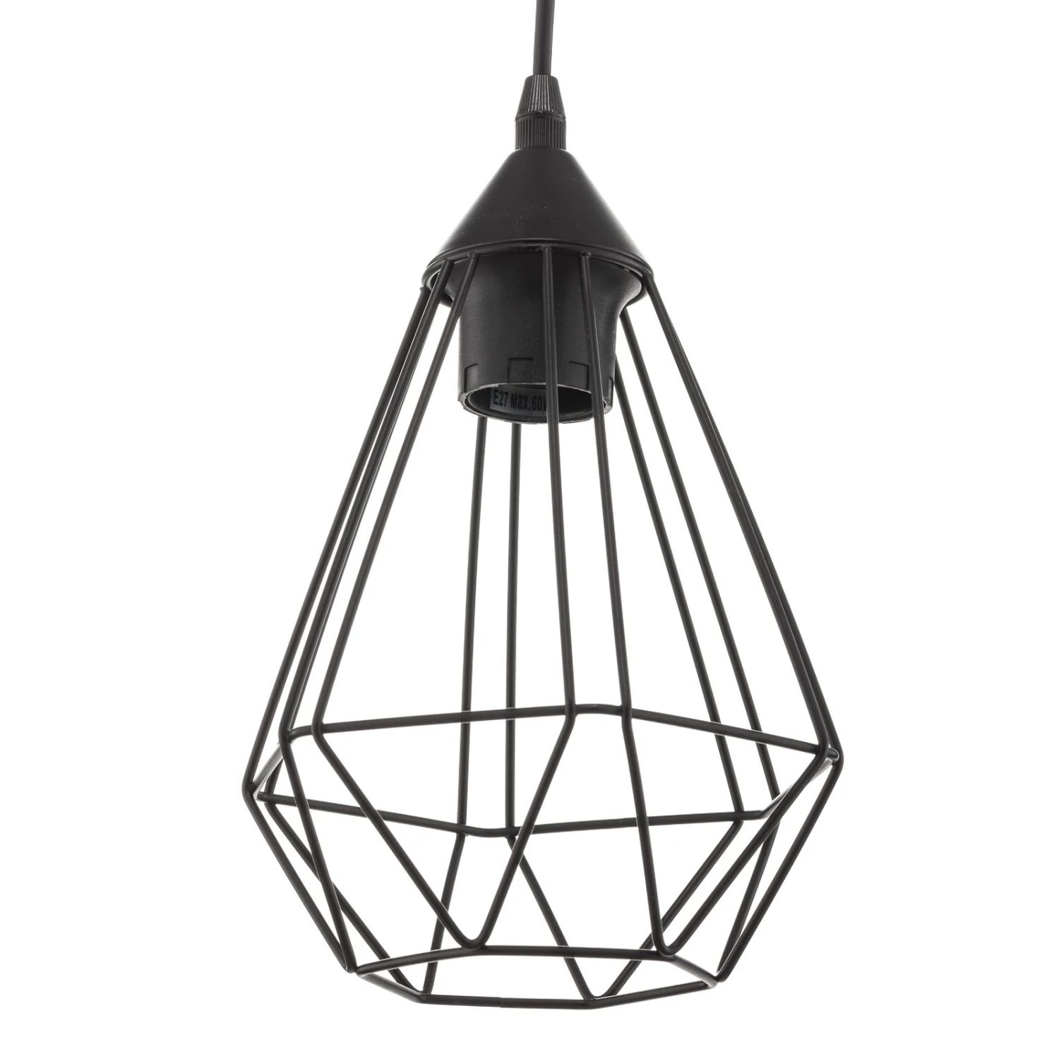 EGLO Suspension Tarbes à 1 Lampe, 17,5 cm, Noir 7 EGLO Suspension Tarbes à 1 Lampe, 17,5 cm, Noir – Image 5
